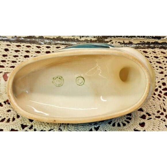 The California Cleminson's Pottery Bird Butter Dish Topper 1950s (Read!) - Picture 5 of 10